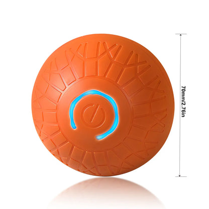 Interactive Cat Toys for Indoor Cats,Usb Rechargeable, Fast Rolling Cat Ball Toy on Rug, Bird Chirping & Motion Activated Cat Ball, Anti-Depression Pet Toy Fun Gift with Light,Playtime Exercise Entertainment