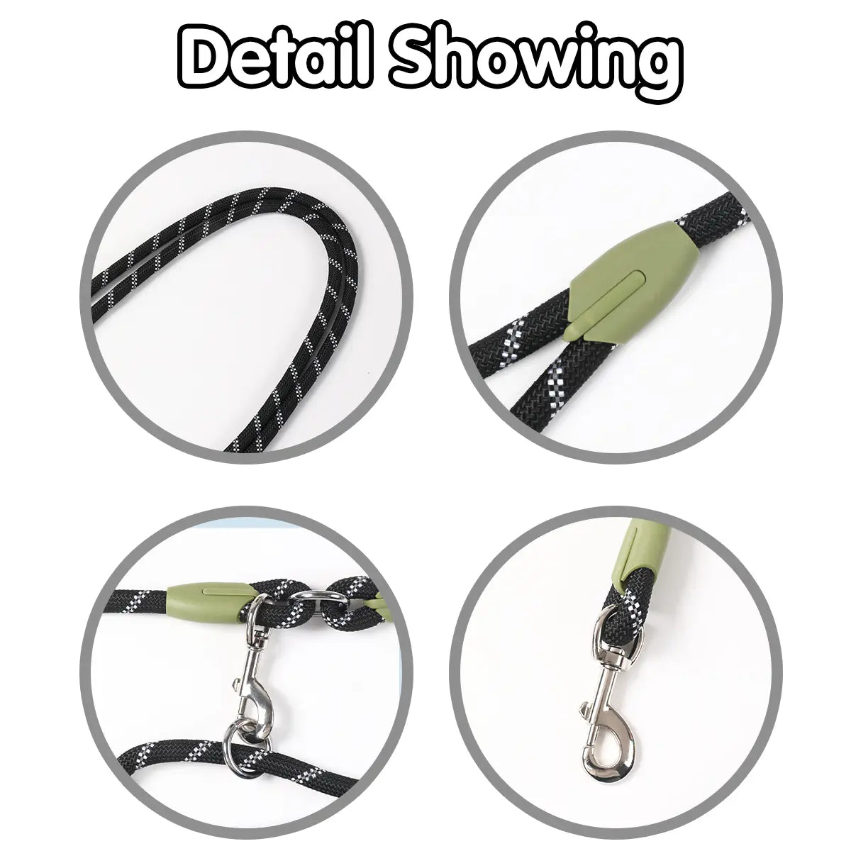Multifunctional Hands-Free Dog Leash for Hiking and Training - Heavy-Duty Reflective Crossbody Walking Belt for Small to Large Dogs